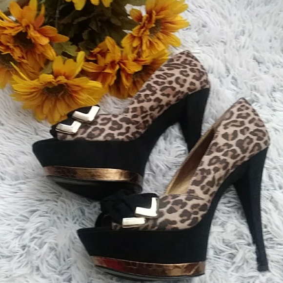 Circus by Sam Edelman leopard heels 8.5 m - Picture 3 of 7